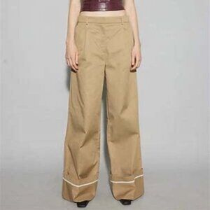 NWT Oval Square Riots Wide Pants Trousers Size S (28"-30") Original $226